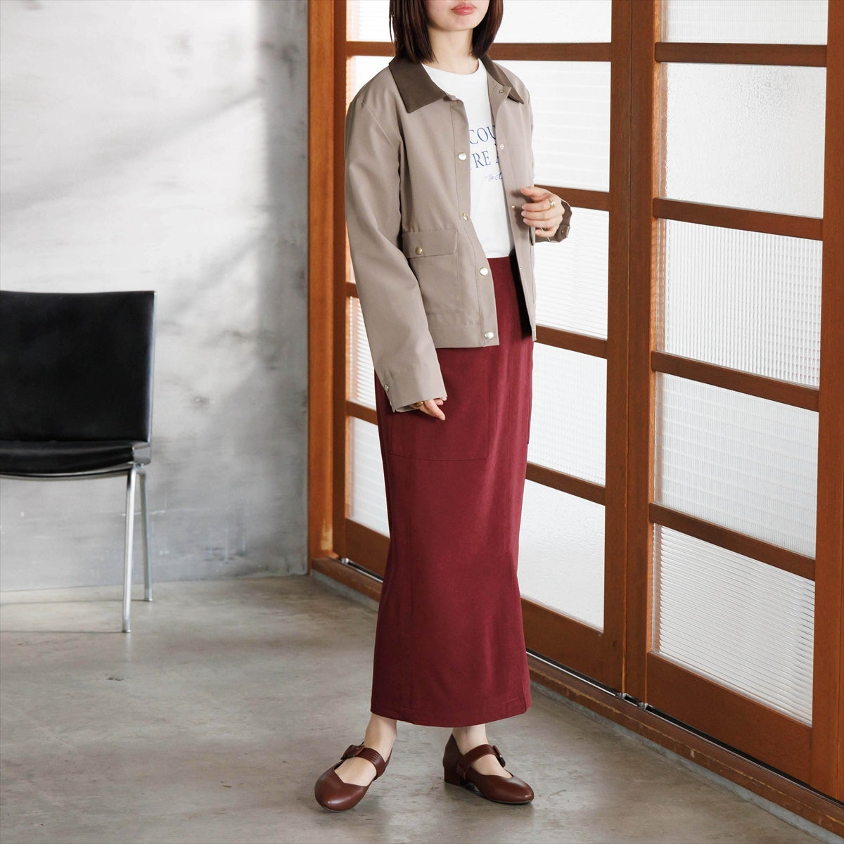 【26AW】2WAYベルトデザインバブーシュ/663302