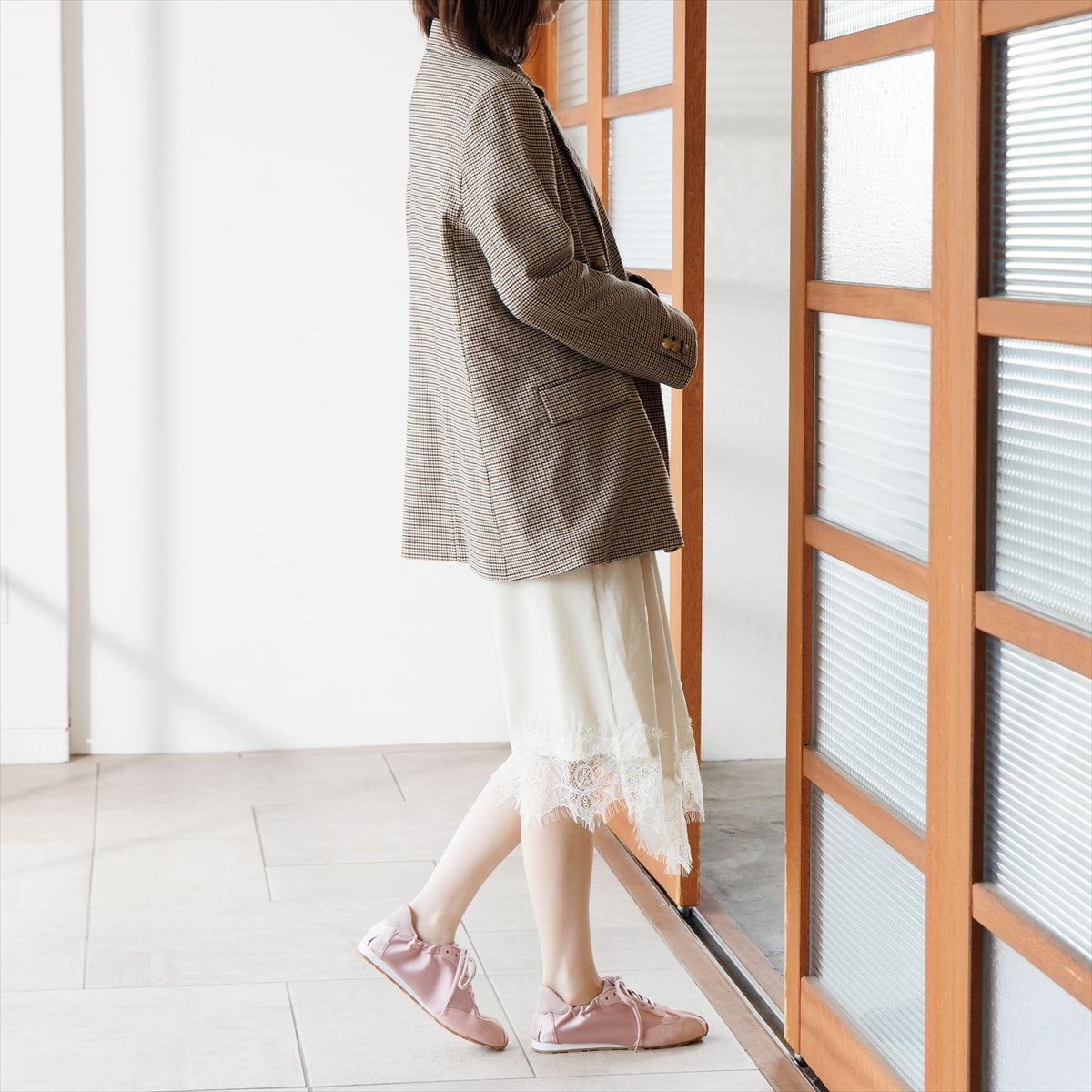【26AW】2WAYレースフラットスニーカー/667102