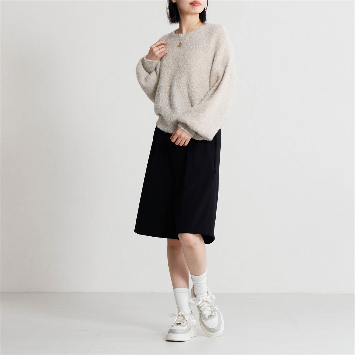 【26AW】2WAYレース厚底コートソールスニーカー/667301