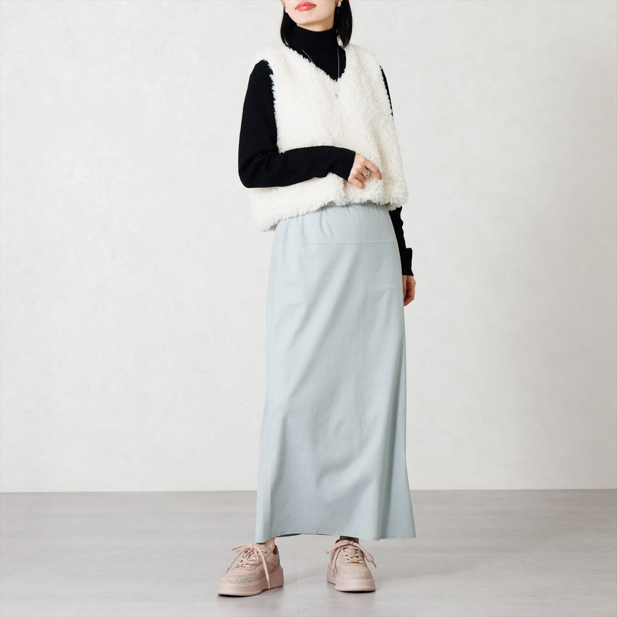 【26AW】2WAYレース厚底コートソールスニーカー/667301