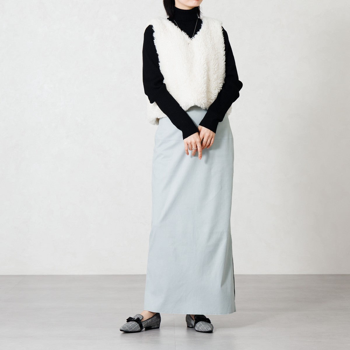 【26AW】リボンモチーフオペラシューズ/661318