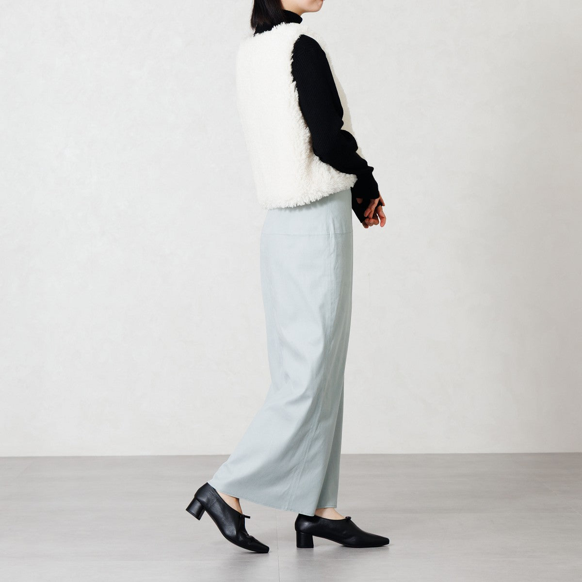 【26AW】リボンモチーフハイバンプシューズ/661306